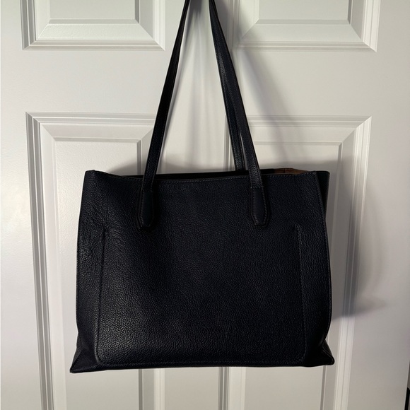 Navy Blue Michael Kors Tote - Picture 4 of 7